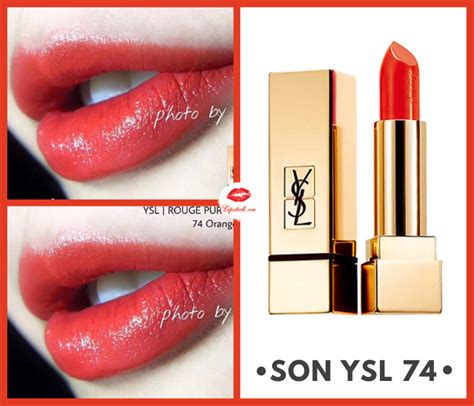 ysl lipstick 74|YSL 70 lipstick review.